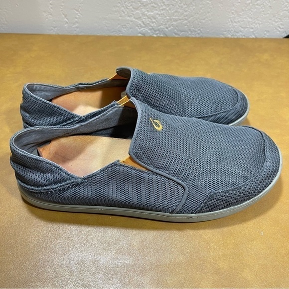 OluKai Nohea Mesh “Dark Shadow” Slip-On Shoes Size 9 Men main image 9